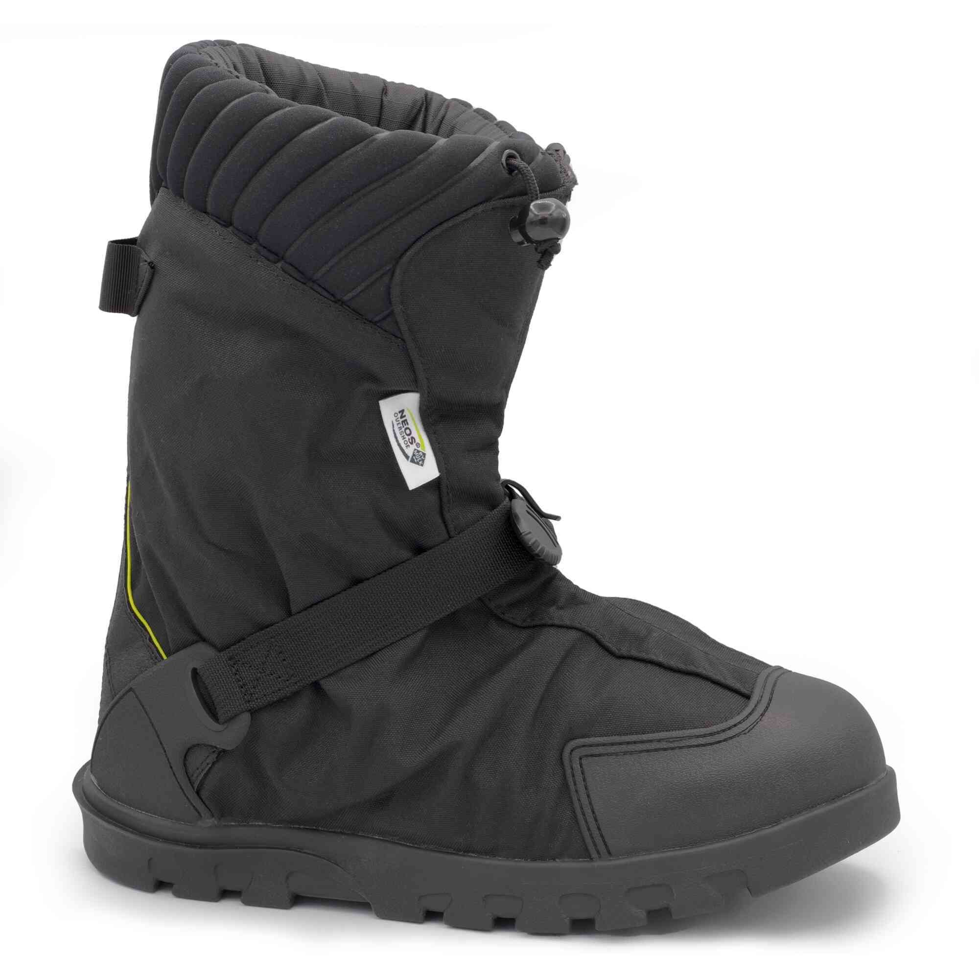 NEOS Explorer Insulated Overboot — 13in., Glacier Trek, Waterproof, Black, Size S, Model# EXPG-S